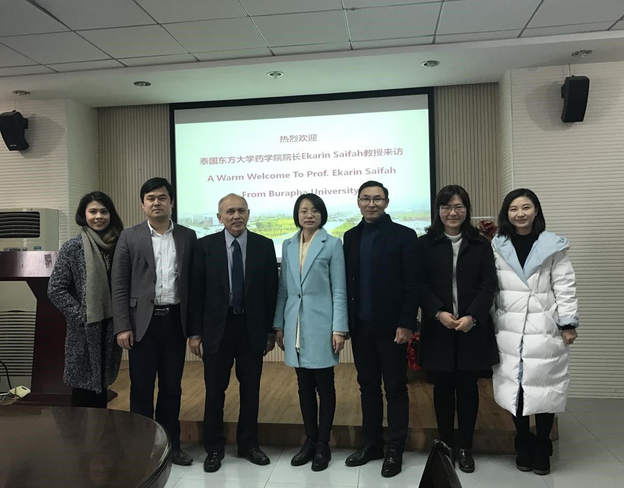 Prof. Ekarin Saifah visits our school